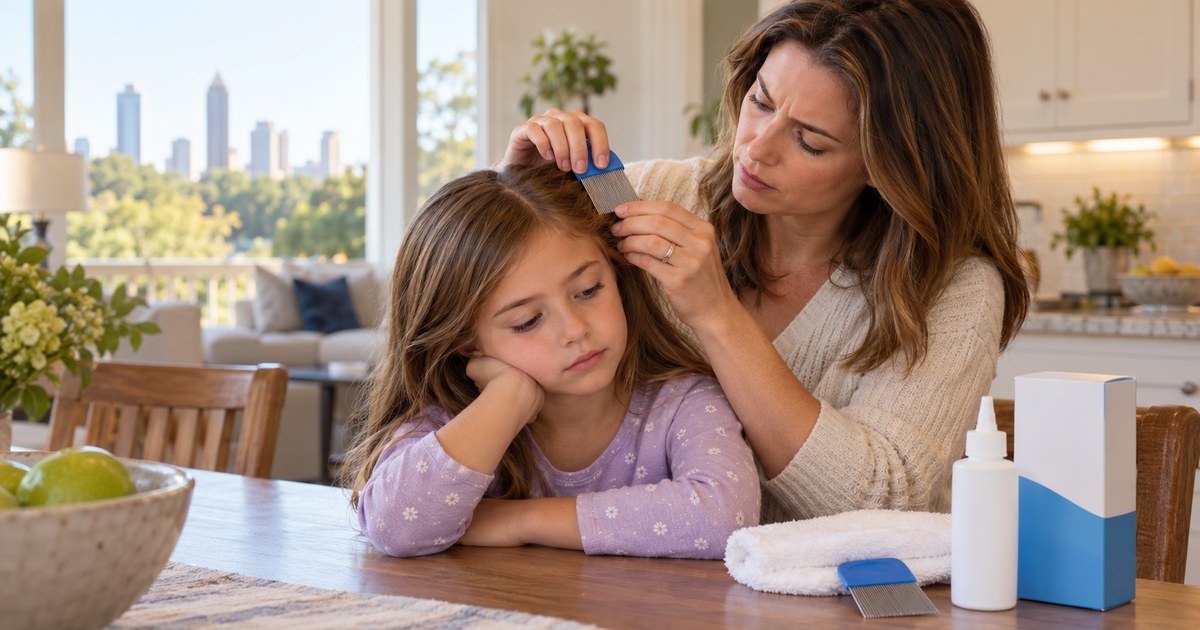 Atlanta Parents Advised to Skip Home Remedies for Head Lice