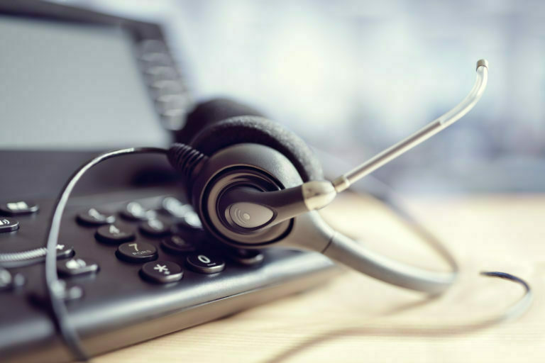a stethoscope on a telephone